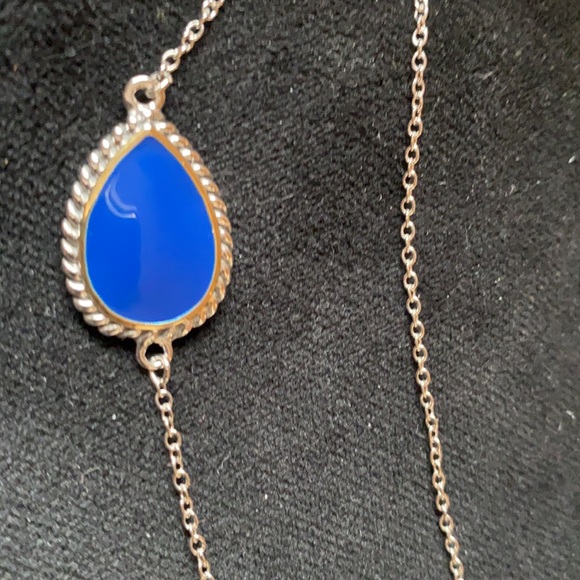 Silver Necklace and Matching Earrings - Picture 3 of 3